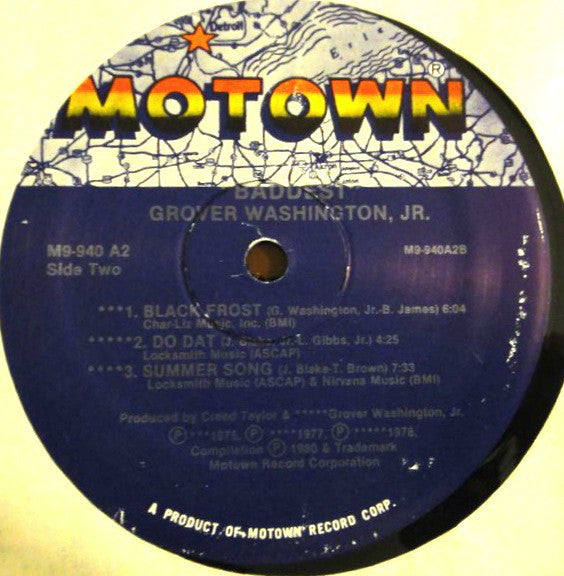 Grover Washington, Jr. : Baddest (2xLP, Comp, Gat)