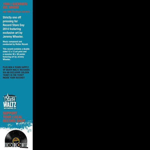 Walter Rizzati : 1990 : I Guerrieri Del Bronx (LP, Album, RSD, Ltd, RE, Blu)