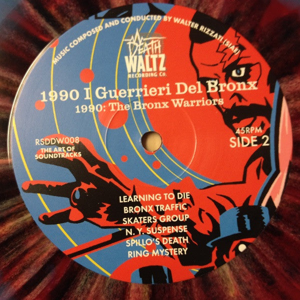 Walter Rizzati : 1990 : I Guerrieri Del Bronx (LP, Album, RSD, Ltd, RE, Blu)