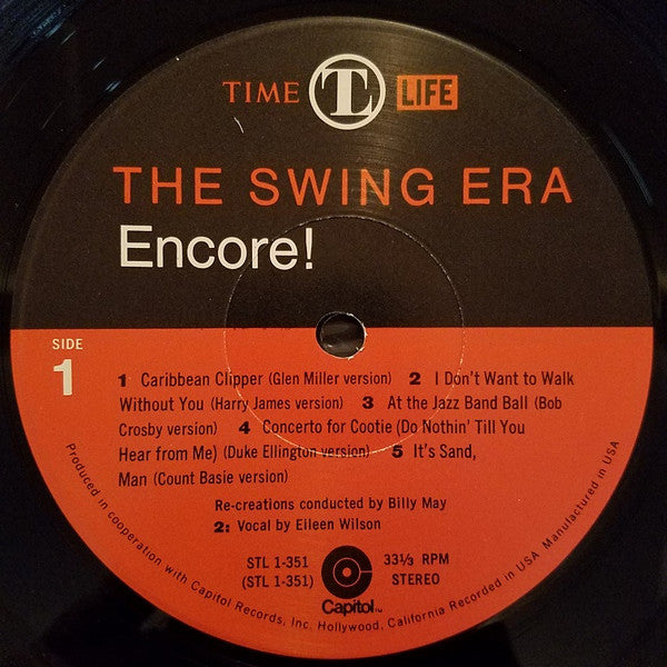 Various : The Swing Era Encore! (The Day Of The Great Entertainers) (3xLP, Comp + Box)