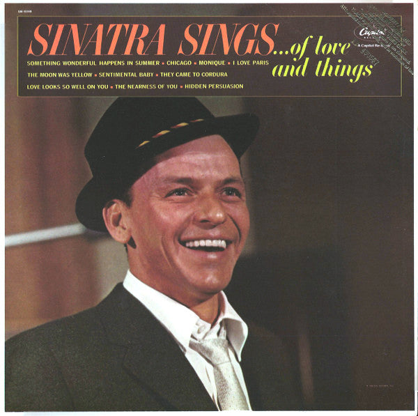 Frank Sinatra : Sinatra Sings...Of Love And Things (LP, Comp)
