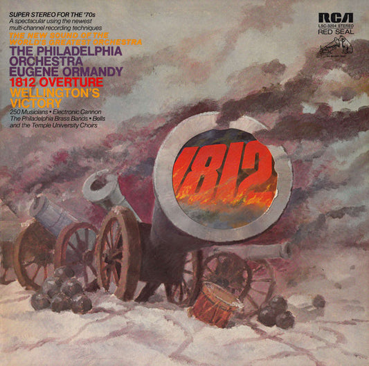 The Philadelphia Orchestra, Eugene Ormandy : 1812 Overture / Wellington's Victory (LP)