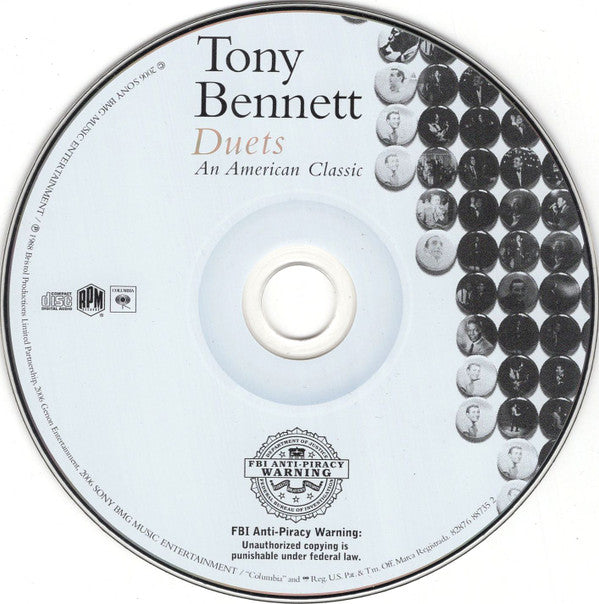 Tony Bennett : Duets: An American Classic (CD, Album, Tar)