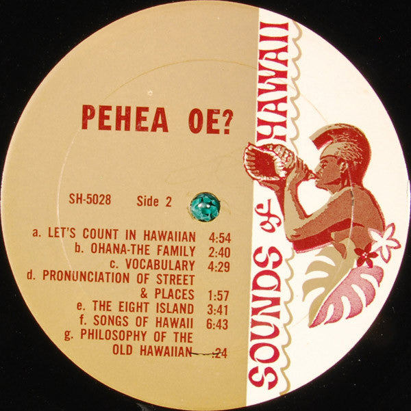 Napua Stevens : "Pehea Oe?" - Learn To Speak Hawaiian With Napua Stevens (LP)