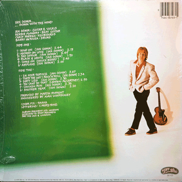 Ian Gomm : Gomm With The Wind (LP, Album, Pit)