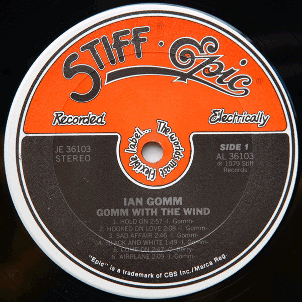 Ian Gomm : Gomm With The Wind (LP, Album, Pit)