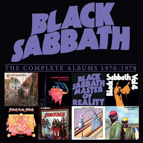 Black Sabbath : The Complete Albums 1970-1978 (CD, Album, RE + CD, Album, RE + CD, Album, RE + CD)