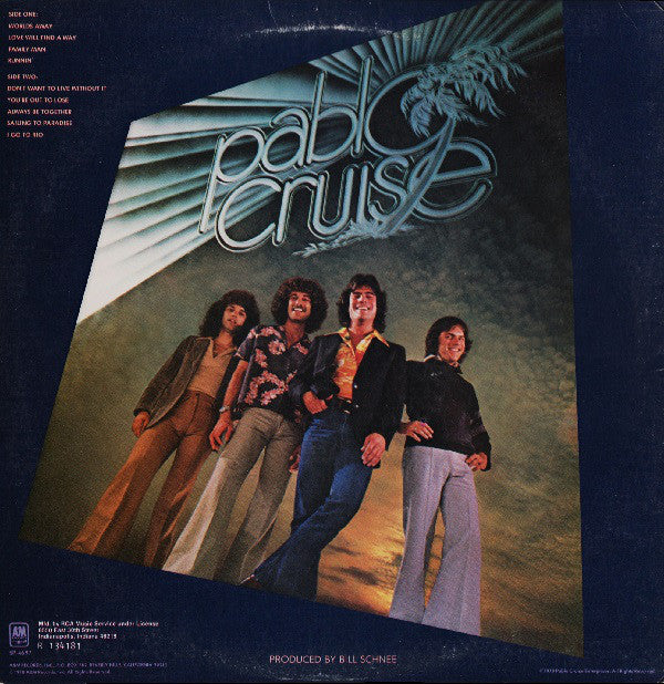 Pablo Cruise : Worlds Away (LP, Album, Club)