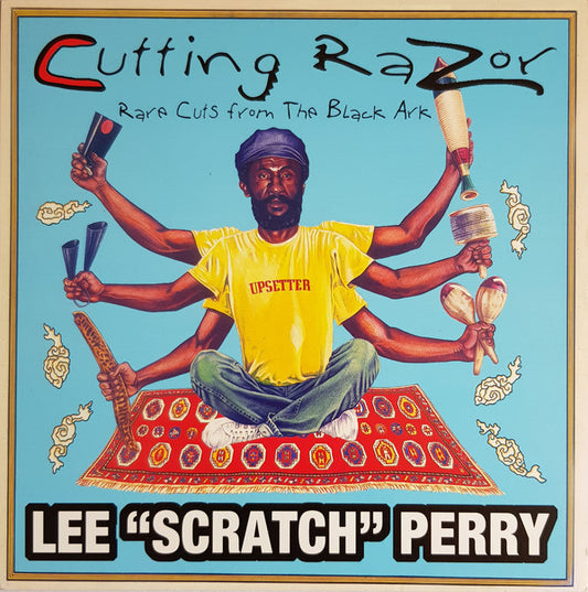 Lee "Scratch" Perry* : Cutting Razor: Rare Cuts From The Black Ark (LP, Comp)