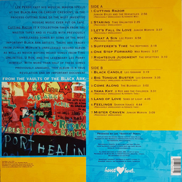 Lee "Scratch" Perry* : Cutting Razor: Rare Cuts From The Black Ark (LP, Comp)