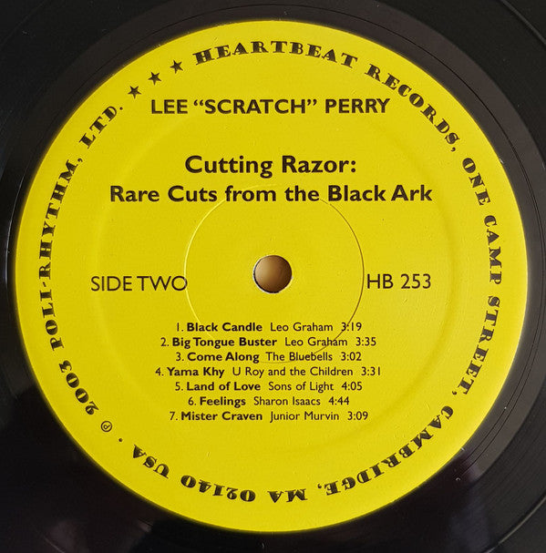 Lee "Scratch" Perry* : Cutting Razor: Rare Cuts From The Black Ark (LP, Comp)