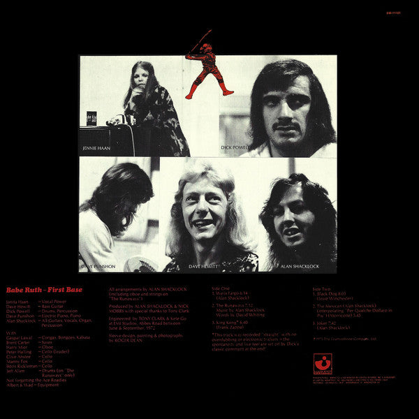 Babe Ruth : First Base (LP, Album, Jac)
