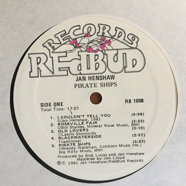 Jan Henshaw : Pirate Ships (LP, Album)