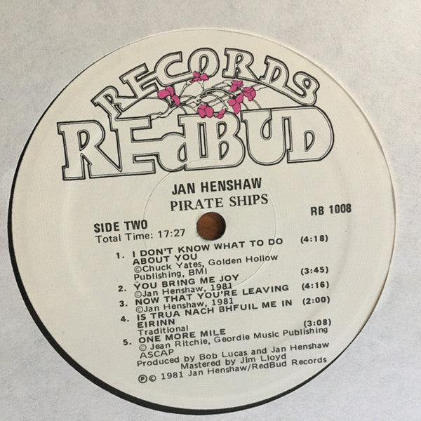 Jan Henshaw : Pirate Ships (LP, Album)