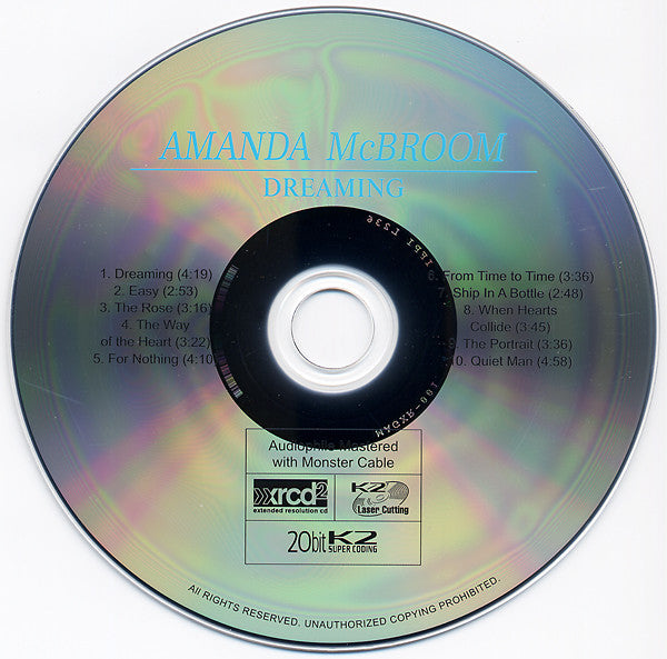 Amanda McBroom : Dreaming (XRCD, Album, RE, Dig)