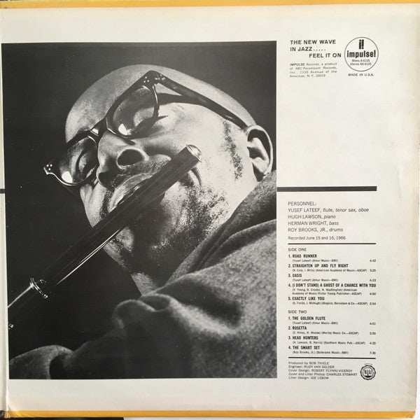 Yusef Lateef : The Golden Flute (LP, Album, RE)