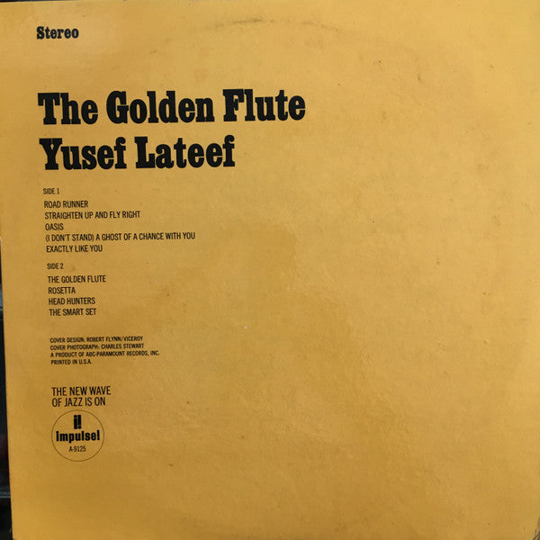 Yusef Lateef : The Golden Flute (LP, Album, RE)