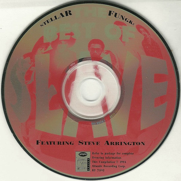 Slave Featuring Steve Arrington : Stellar Fungk : The Best Of Slave Featuring Steve Arrington (CD, Comp)