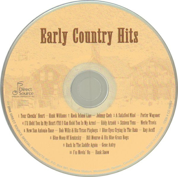 Various : Pioneers Of Country (2xCD, Comp)
