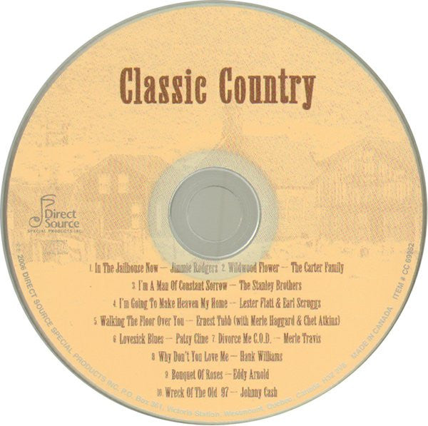 Various : Pioneers Of Country (2xCD, Comp)
