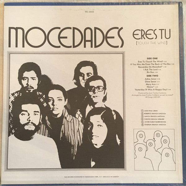 Mocedades : Eres Tú (LP, Album, Mon)