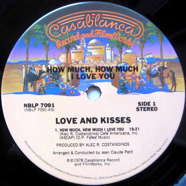 Love And Kisses* : How Much, How Much I Love You (LP, Album)