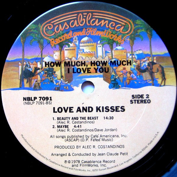 Love And Kisses* : How Much, How Much I Love You (LP, Album)