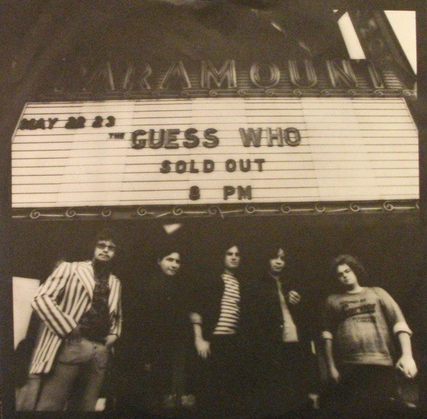 The Guess Who : Live At The Paramount (LP, Album, Gat)