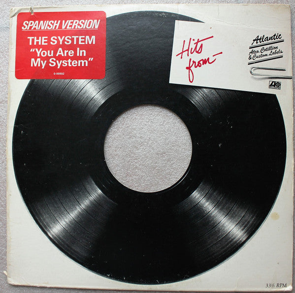 The System : Tu Estas En Mi Systema (You Are In My System) (12", SP)
