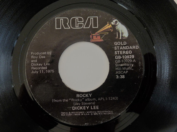 Dickey Lee : Rocky (7", Single, Styrene, Ind)