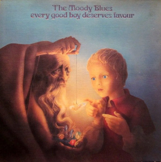 The Moody Blues : Every Good Boy Deserves Favour (LP, Album, RE, Gat)