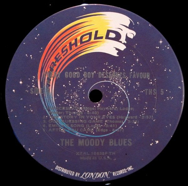 The Moody Blues : Every Good Boy Deserves Favour (LP, Album, RE, Gat)