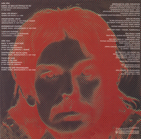 Captain Beefheart And The Magic Band : Bluejeans & Moonbeams (LP, Album, RE)
