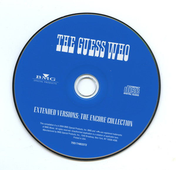 The Guess Who : Extended Versions (CD, Comp)