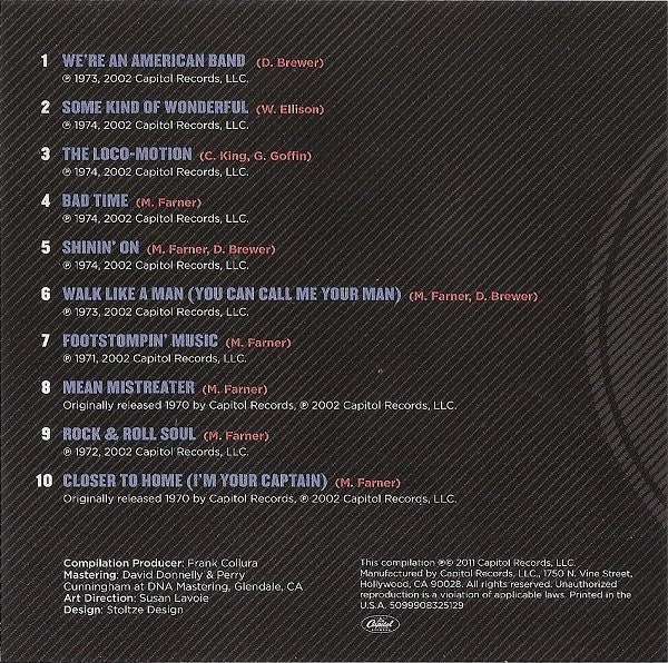 Grand Funk Railroad : 10 Great Songs (CD, Comp)