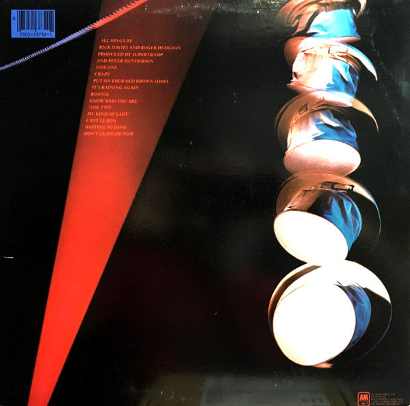 Supertramp : "...Famous Last Words..." (LP, Album, Ind)