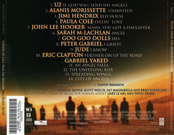 Various : City Of Angels (Music From The Motion Picture) (HDCD, Album, Comp, Club)