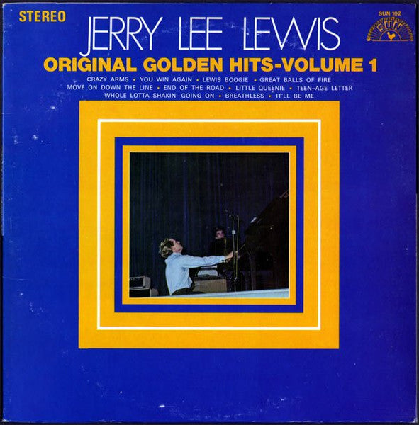 Jerry Lee Lewis : Original Golden Hits - Volume 1 (LP, Comp)