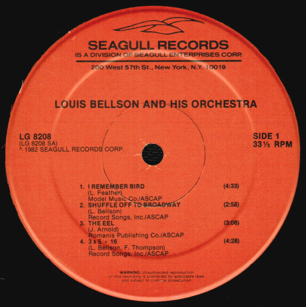 Louie Bellson & His Orchestra* : Louie Bellson & His Orchestra (LP, Album)