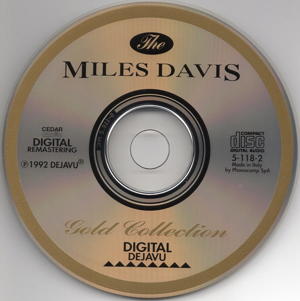 Miles Davis : The Miles Davis Gold Collection (CD, RM, Unofficial)