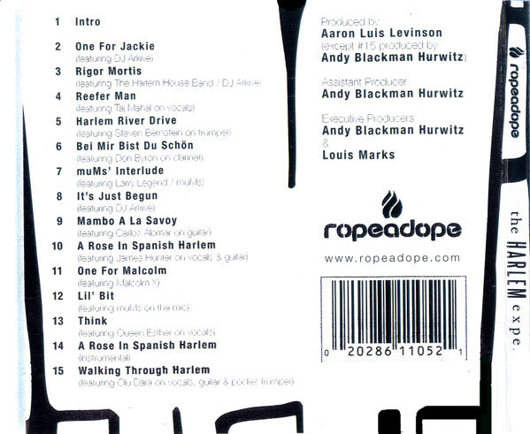 The Harlem Experiment : The Harlem Experiment (CD, Album)