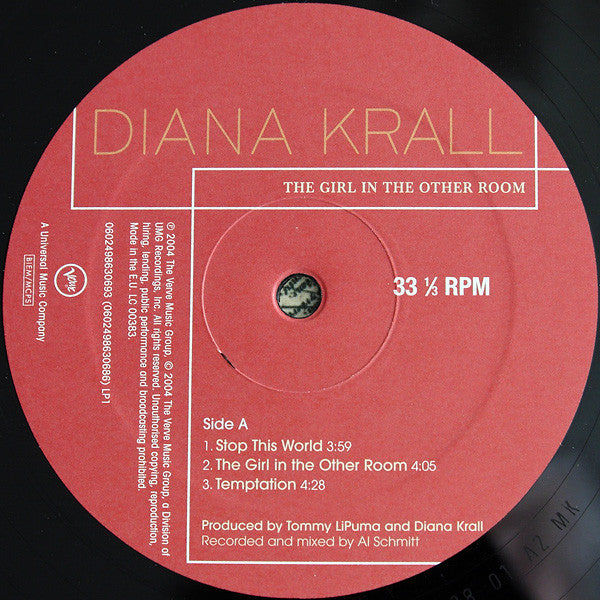 Diana Krall : The Girl In The Other Room (2xLP, Album)