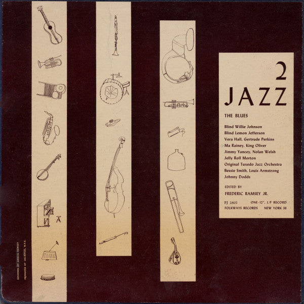 Various : Jazz Volume 2: The Blues (LP, Comp, RE)