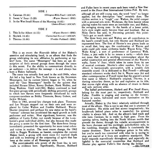 Art Blakey & The Jazz Messengers : Caravan (CD, Album, RE, RM)