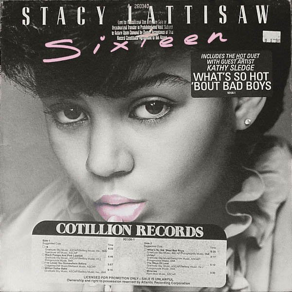 Stacy Lattisaw : Sixteen (LP, Album, AR)