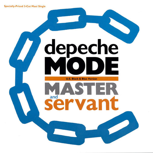 Depeche Mode : Master And Servant (U.S. Black & Blue Version) (12", Maxi)