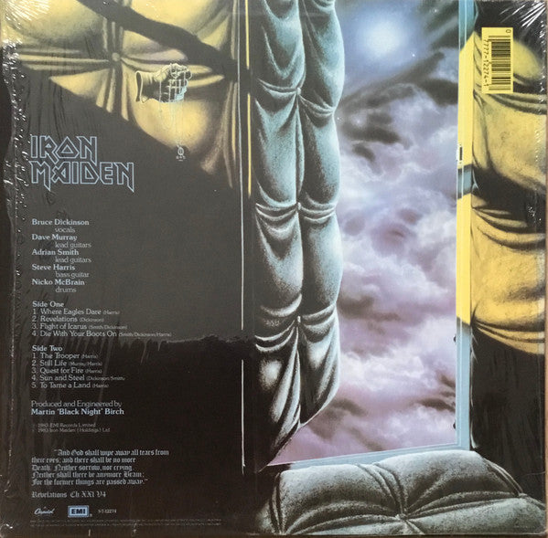 Iron Maiden : Piece Of Mind (LP, Album, Jac)