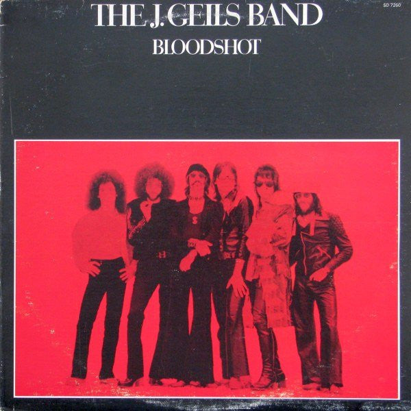 The J. Geils Band : Bloodshot (LP, Album, Red)