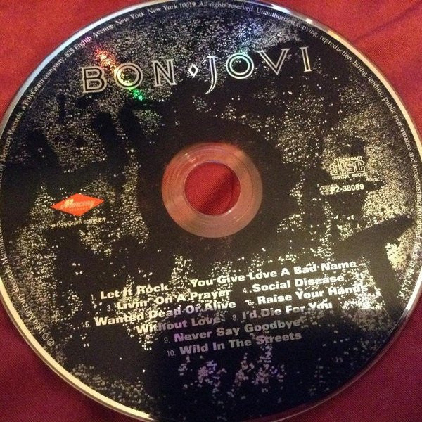 Bon Jovi : Slippery When Wet (CD, Album, Club, RE, RM)