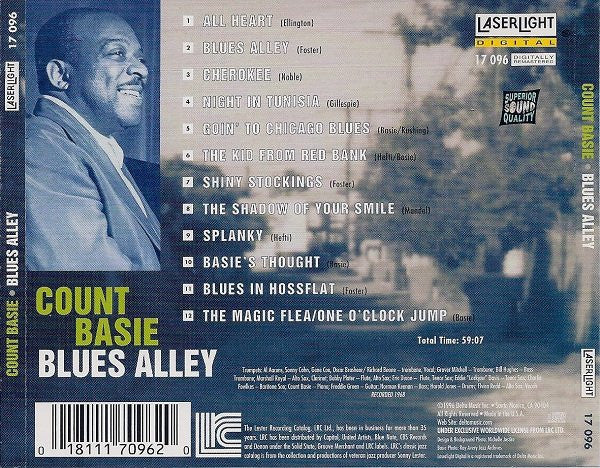 Count Basie : Blues Alley (CD, Comp, RM)